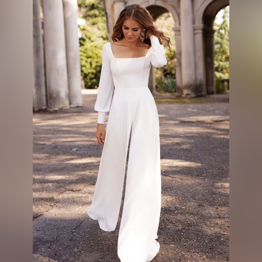 A-Line Bridal Jumpsuit